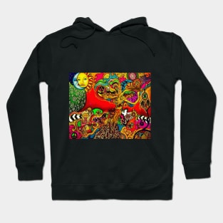 Psychedelic nature Hoodie